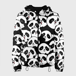 Женская куртка Весёлые панды