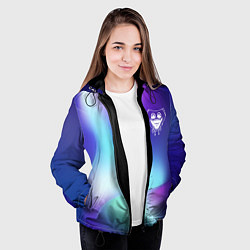 Куртка с капюшоном женская Poppy Playtime northern cold, цвет: 3D-черный — фото 2