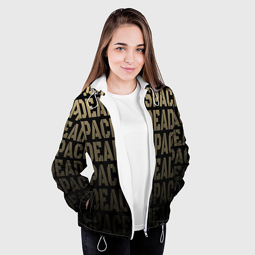 Женская куртка Dead Space или мертвый космос / 3D-Белый – фото 3