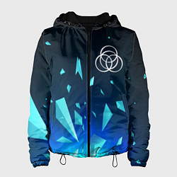 Куртка с капюшоном женская Elden Ring взрыв частиц, цвет: 3D-черный