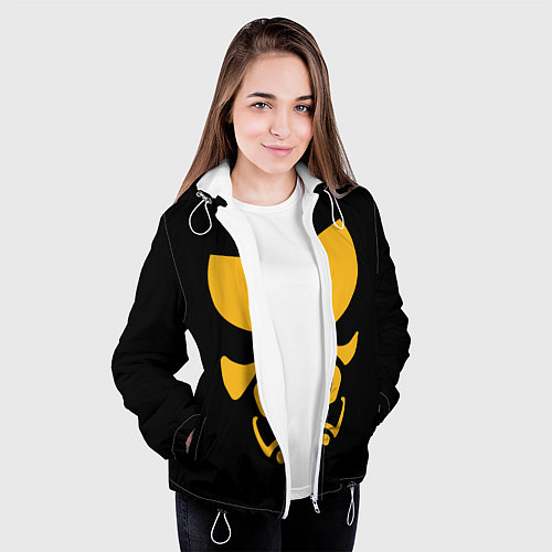 Женская куртка Wu-Tang Clan samurai / 3D-Белый – фото 3