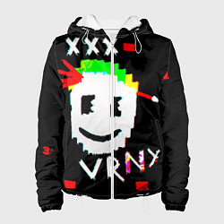 Куртка с капюшоном женская Белая Смерть, цвет: 3D-белый