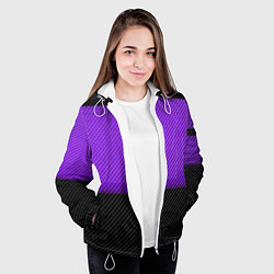 Куртка с капюшоном женская Железная стена, цвет: 3D-белый — фото 2