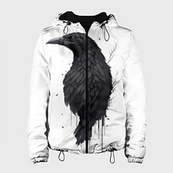 Куртка с капюшоном женская Черный странник, цвет: 3D-черный