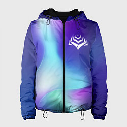 Куртка с капюшоном женская Warframe northern cold, цвет: 3D-черный