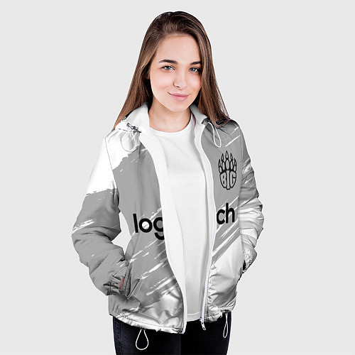 Женская куртка Форма BIG white / 3D-Белый – фото 3