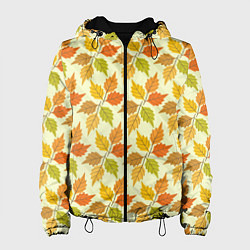 Куртка с капюшоном женская Осенний марафон, цвет: 3D-черный