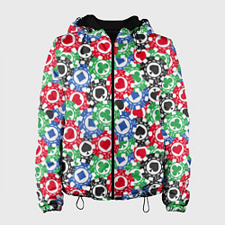 Женская куртка Фишки, Ставки, Покер