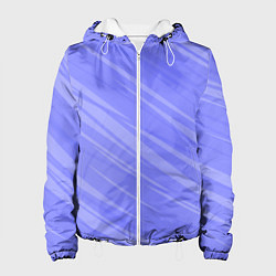 Женская куртка Диагональные полосы сиреневый