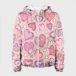 Женская куртка Many many hearts