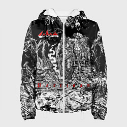 Куртка с капюшоном женская Sodom Partisan, цвет: 3D-белый