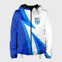 Куртка с капюшоном женская Волгоградский ротор - клуб, цвет: 3D-черный