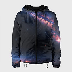Женская куртка Млечный путь в звездном небе