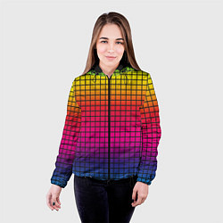 Куртка с капюшоном женская Палитра rgb, цвет: 3D-черный — фото 2