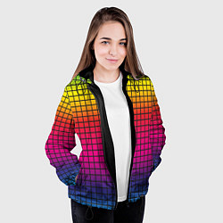 Куртка с капюшоном женская Палитра rgb, цвет: 3D-черный — фото 2