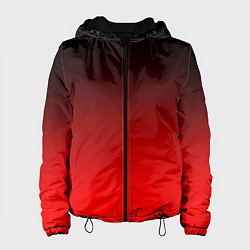 Женская куртка Градиент: от черного до ярко-красного