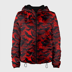 Женская куртка Летучие мыши в красную ночь