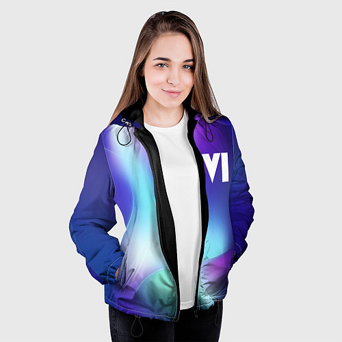 Женская куртка GTA 6 northern cold / 3D-Черный – фото 3