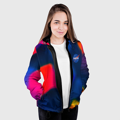 Женская куртка Nasa gradient sportcolor / 3D-Черный – фото 3