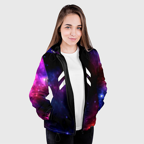 Женская куртка Citroen space / 3D-Черный – фото 3