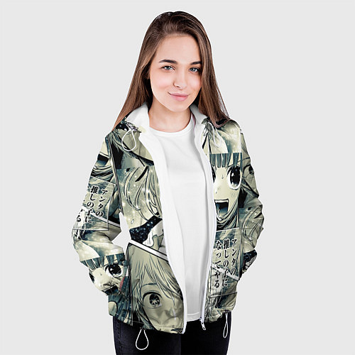Женская куртка Звездное дитя / 3D-Белый – фото 3