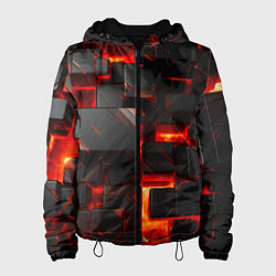 Женская куртка Неоновые квадратики