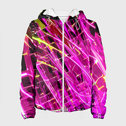 Женская куртка Розовые энергетические линии