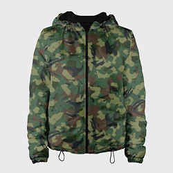 Женская куртка Камуфляж Woodland классический