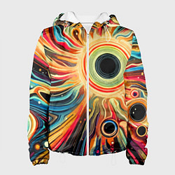 Женская куртка Space abstraction - ai art