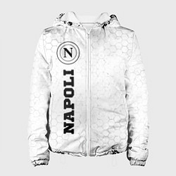 Куртка с капюшоном женская Napoli sport на светлом фоне по-вертикали, цвет: 3D-белый