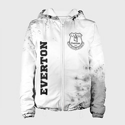 Куртка с капюшоном женская Everton sport на светлом фоне вертикально, цвет: 3D-белый