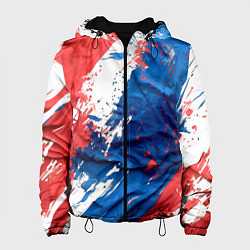 Куртка с капюшоном женская Im from Russia, цвет: 3D-черный