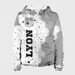 Куртка с капюшоном женская Lyon sport на светлом фоне по-вертикали, цвет: 3D-белый