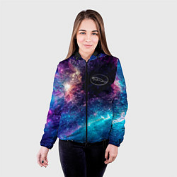 Куртка с капюшоном женская Jaguar space auto, цвет: 3D-черный — фото 2