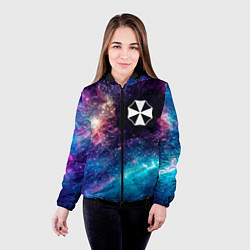 Куртка с капюшоном женская Resident Evil space game, цвет: 3D-черный — фото 2