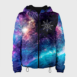 Куртка с капюшоном женская Dark Souls space game, цвет: 3D-черный