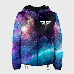 Куртка с капюшоном женская The Last Of Us space game, цвет: 3D-черный