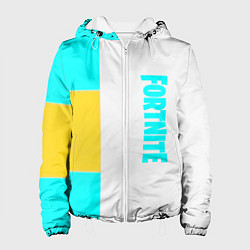 Куртка с капюшоном женская Fortnite geometry color, цвет: 3D-белый