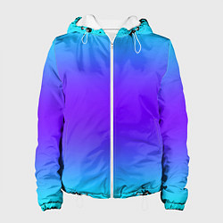 Женская куртка Неоновый градиент текстура