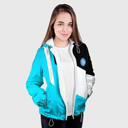 Женская куртка Napoli geometry fc / 3D-Белый – фото 3
