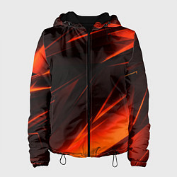 Женская куртка Geometry orange stripes