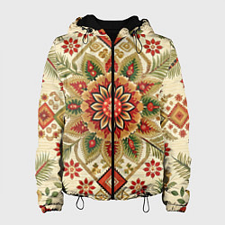 Женская куртка Русские классические узоры и орнамент