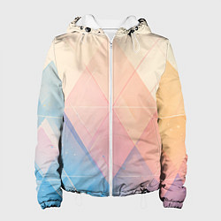 Женская куртка Abstract art - triangle