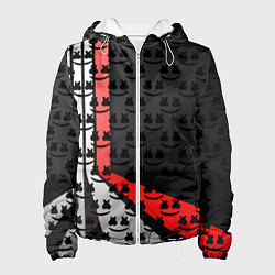 Женская куртка Marshmello pattern