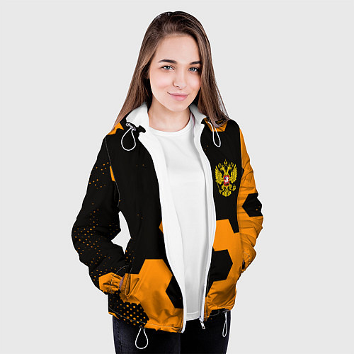 Женская куртка Герф РФ соты броня / 3D-Белый – фото 3