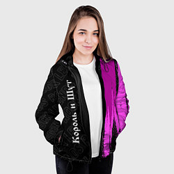 Куртка с капюшоном женская Король и Шут rock legends по-вертикали, цвет: 3D-черный — фото 2