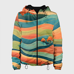 Женская куртка Поля луга