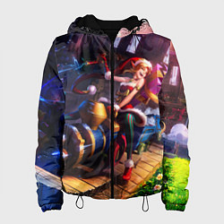 Куртка с капюшоном женская Elf Jinx, цвет: 3D-черный