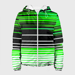 Женская куртка Разноцветные вертикальные линии