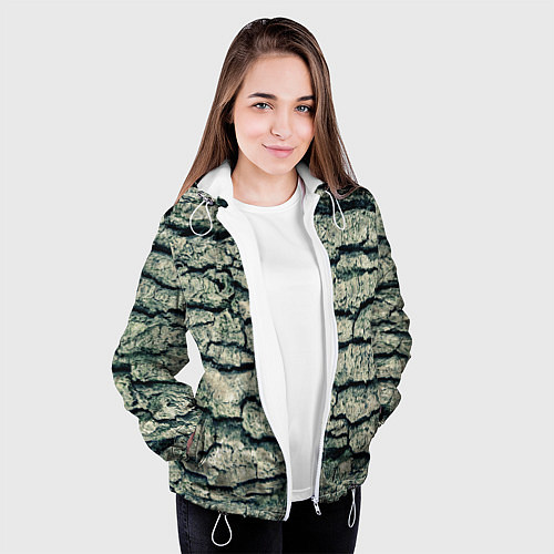 Женская куртка Кора / 3D-Белый – фото 3